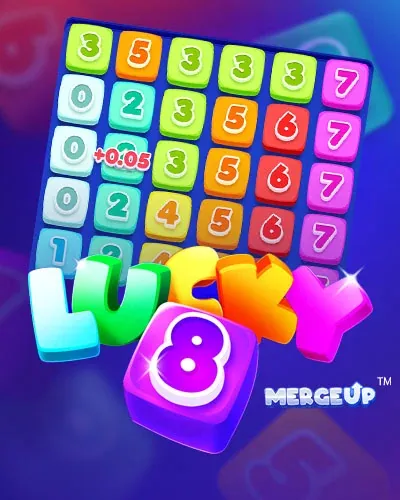 spel Lucky 8 Merge Up · 21bit Casino